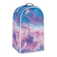 thumbnail image 2 of HELLHERO Blue and Pink Marble Pattern Mixer Blender Cover 1Pcs Blender Covers Polyester Lightweight for Kitchen Handle, 2 of 6