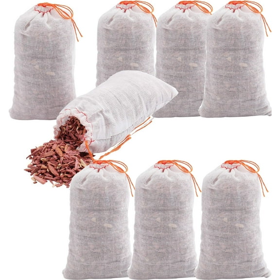 10 Pack Cedar Sachets Bags,Bexikou Cedar Chips Sachets for Shoes Clothes Storage,Closet and Drawers Fresh Scents,Home Fragrance Sachet for Drawers and Closets
