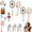 Beige*2, variant on 5 in One Air Cushion Brush, Electric Spray Massage Comb, Preventing Drying and Tangling, Anti-Static Detangling Steaming Brush, for Curly, Straight, Thick, Thin, Long or Short Hair