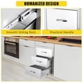 thumbnail image 4 of Outdoor Kitchen Drawers, Stainless Steel BBQ Access Drawers,Outdoor Kitchen Cabinets, Stainless Steel Kitchen Drawer for Outdoor Kitchen Island, Patio Grill Station, 4 of 9