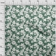 thumbnail image 2 of oneOone Cotton Poplin Green Fabric Florals Quilting Supplies Print Sewing Fabric By The Yard 56 Inch Wide, 2 of 4