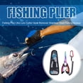 thumbnail image 2 of MesaSe Fishing Plier Line Lure Cutter Hook Remover Fishing Scissor (Blue Black), 2 of 9