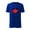 Blue, variant on RKSTN Mens Shirts Short Sleeve Valentine's Day Short Sleeve Devil Horn Printing Round Neck Pullover T Shirt Blouse Hawaiian Shirts for Men