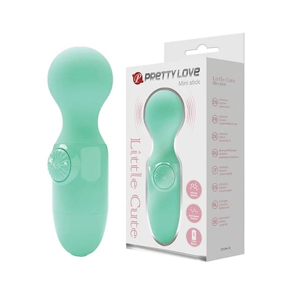 Pretty Love Mini Stick Little Cute Personal Massage Wand, Teal