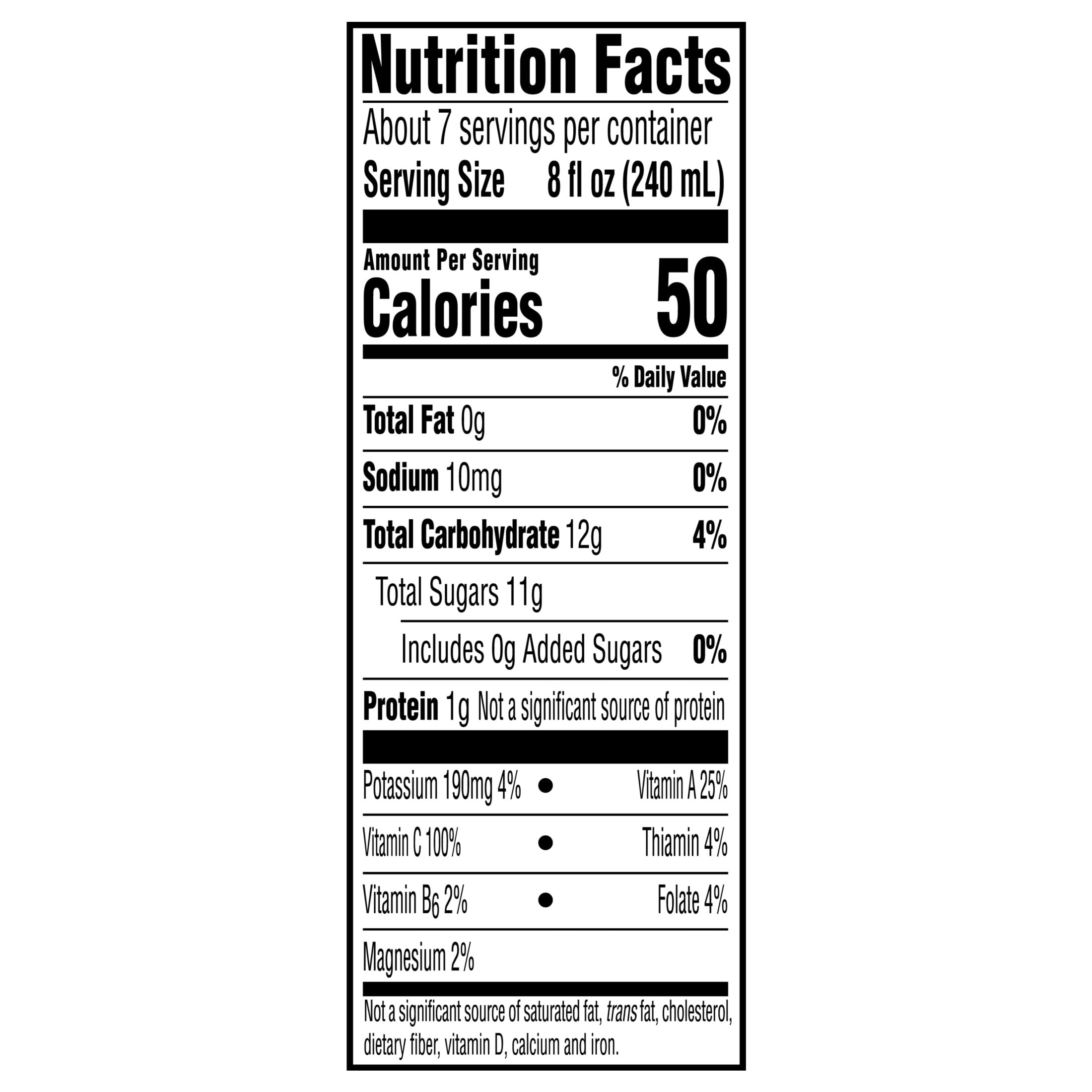 Simply Light Pulp-Free Orange Juice Bottle, 52 fl oz