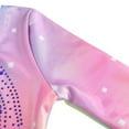thumbnail image 6 of Gymnastics Leotards for Girls with Shorts Hairband Long Sleeve Dance Leotards One-Piece Outfit for Kid Teens 5-14 Years, 6 of 10