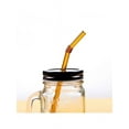 thumbnail image 3 of Reusable Glass Straws Set, Multiple Colored Borosilicate Glass Healthy Eco Friendly Drinking Straws, 3 of 3