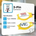 thumbnail image 5 of RTC CMOS Battery for Lenovo IdeaPad Z570, 5 of 6