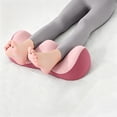 thumbnail image 6 of Btomtd Leg Elevation Wedge Pillows, 20 Inch Leg Rest Support Cushion for Sleeping, Relieve Leg Pressure Pillows with Washable Cover, Pink, 6 of 8