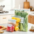 thumbnail image 4 of 130 Pcs Reusable Food Storage Bags, [60 Small, 40 Medium, 30 Large], Freezer Safe Bags with Double Zipper Seal, Food-Safe, for Kitchen, Travel, Batch Cooking, Food Preservation, 4 of 5
