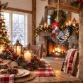 thumbnail image 6 of Chicken Christmas Ornament Acrylic Chicken with Scarf Pendant Holiday Party Christmas Tree Decorations Rooster Hanging Pendant Gift, 6 of 7