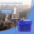 thumbnail image 3 of USB dinamo de arranque manual de emergencia para carga de viaje del cargador, 3 of 8