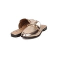 thumbnail image 4 of Women Metallic Slip On Mule - Casual, Office, Trendy - Loafer Slide - GH10 By Breckelles, 4 of 5