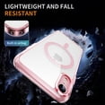 thumbnail image 7 of Magnetic for iPhone XR Case, [Compatible with MagSafe] [Full Camera Protection] [10FT Drop Protection] Non-Yellowing Shockproof Protective Slim Phone Case for iPhone XR,Pink, 7 of 7