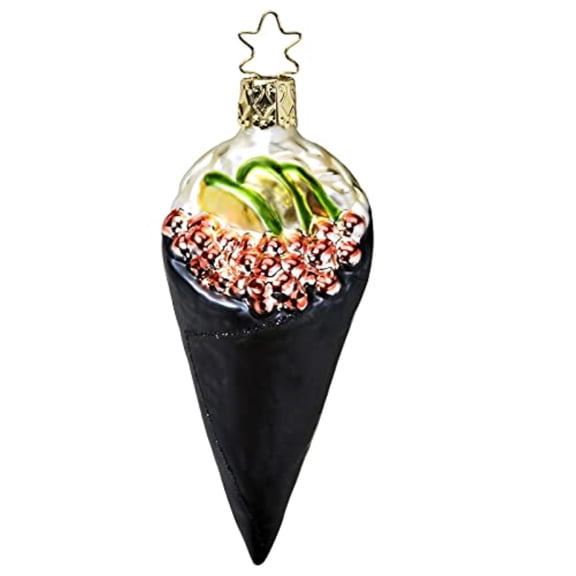 Temaki Sushi Christmas Ornament Inge-Glas of Germany