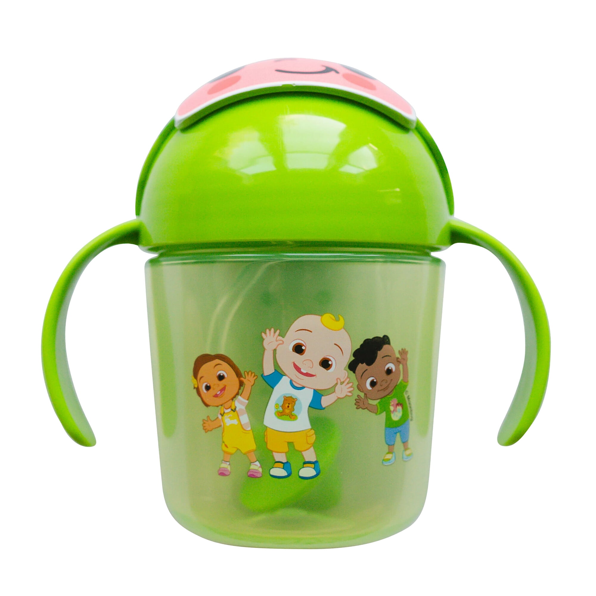 The First Years CoComelon Weighted Straw Cup Bottle to Cup Transition Toddler  Cups 7 Oz 6 Months and Up