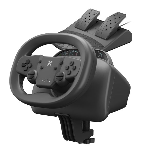 Volante de carreras inalámbrico NBCP para videojuegos con pedal para Nintendo Switch