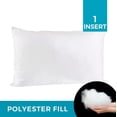 thumbnail image 3 of Westex 611420 14 x 20 in. Polyester Cushion Insert, White, 3 of 4