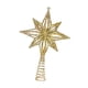 thumbnail image 5 of Adorno decorativo para la parte superior del árbol de Navidad con diseño hueco Estrella Dorada, 5 of 9