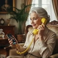 thumbnail image 2 of Retro Phone Handset, New Bluetooth Retro Phone, Vintage Telephone with USB-C or AUX 3.5mm Plug or BT, 2 of 9