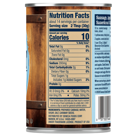 Libby's Bavarian Style Sauerkraut with Caraway Seeds, 15 Oz