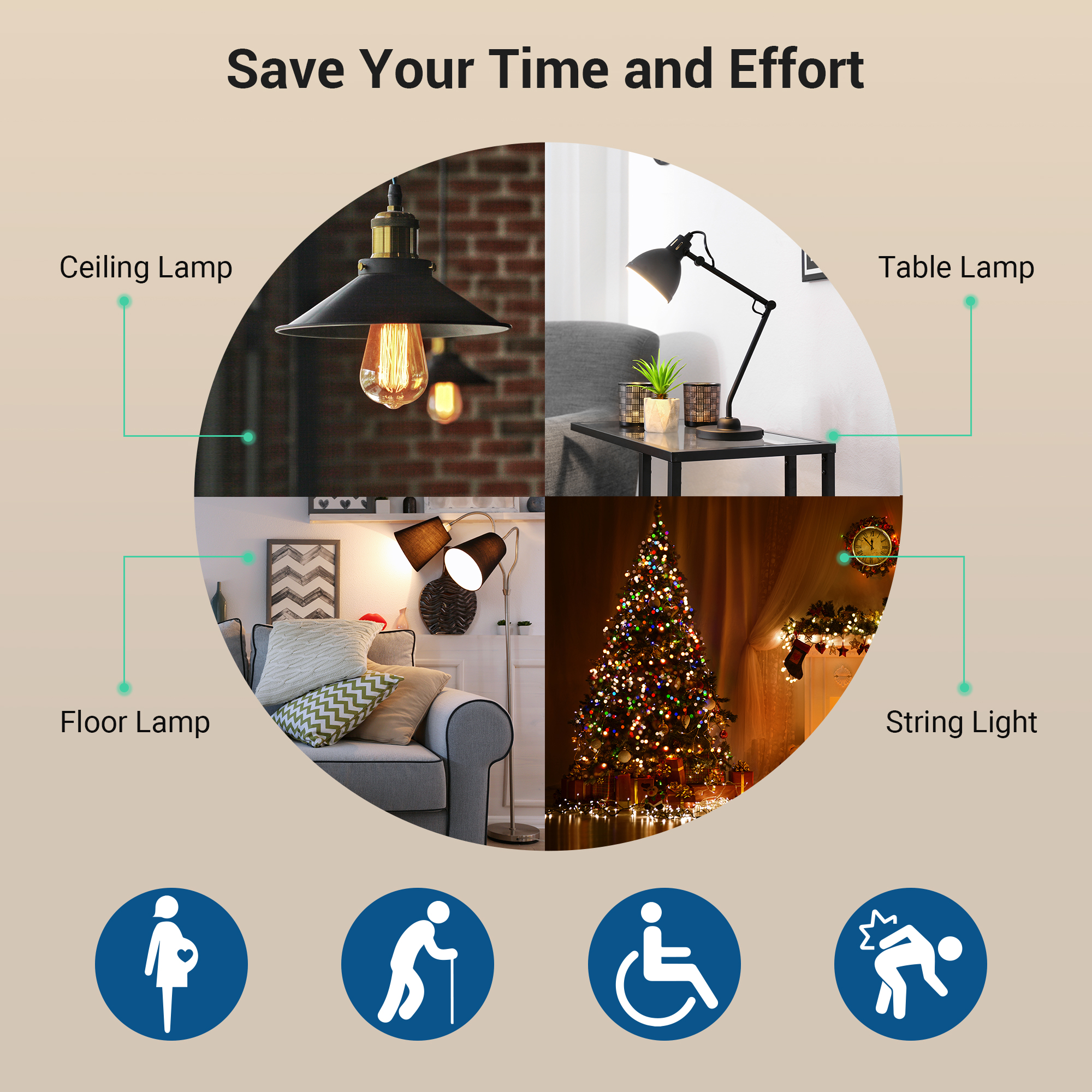 DEWENWILS Indoor Wireless Remote Control Outlet Switch photo 6