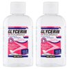 (2 pack) (2 Pack) Humco Glycerin USP An Emollient & Demulcent, 6 fl oz