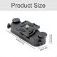 thumbnail image 2 of Belt clip camera strap holder backpack - 1/4 camera mount for camera waist belt and backpack 0, 2 of 5