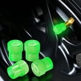 thumbnail image 5 of Glows In The Dark Tire Valve Caps, No Batteries Self-Powered Hexagonal ABS Dustproof and Leak Resistant Covers for Cars, Bikes, Trucks, and Automotive Wheels, 5 of 9