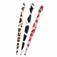 thumbnail image 3 of Estbridge 3pcs Leopard Print Eyebrow Razors  Silicone Mini Facial Hair Trimmers for Eyebrows  Lip  and Small Hair Removal  Ambidextrous  Unscented  No Electricity Needed  Precision Shapin, 3 of 5