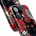 thumbnail image 2 of Starry Night Black Cat Phone Case, Artistic Collage Illustration iPhone Cover, Unique Creative Protective Case for iPhone 17 16 15 14 13 12 11 Pro Max Plus Mini, 2 of 6