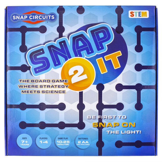 Juego de mesa Snap Circuits SNAP 2 IT® Family Game Night 7+ Y