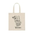 thumbnail image 5 of Skeleton Canvas Tote Bag Designs | Halloween Trick or Treat Tote Bag, 5 of 7