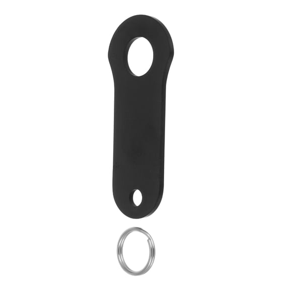 2pcs Motorcycle Bell Hangers Luck Riding Bell Hanger With Split Ring Keyring Motorcycle Bell Stainless Steel Motor Bell Hanger Fits