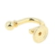 thumbnail image 4 of 1 par (2 piezas) trasero de Oro Sunnimix Tiebacks de cortina montados en la pared, 4 of 7
