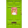 thumbnail image 2 of Carolines Treasures BB9807DS1216 Sheltie Love Wall or Door Hanging Prints Red 12WX16H multicolor, 2 of 2