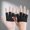 Black, variant on Zeiwohndc Nonslip Half Finger Exercise Gloves Comfortable Spandex For Sports Climbing