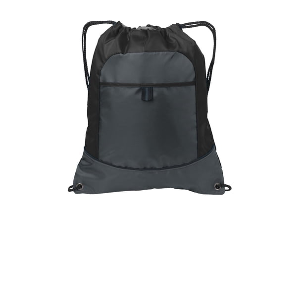 Port Authority® Pocket Cinch Pack. BG611 Autoridad Portuaria BG611