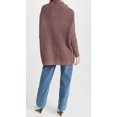 thumbnail image 3 of Free People Womens Ottoman Slouchy Tunic Sweater, Brown, Small, 3 of 6