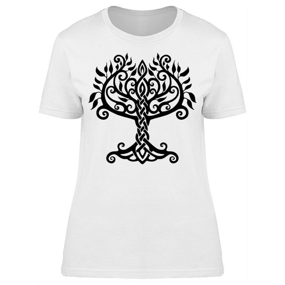 Tree Of Life Decorative Celtic Tee Women's -Image by Shutterstock