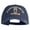 Navy, variant on U.S. Army 86th Infantry Brigade Combat Team Embroidered Washed Solid Pigment Dyed Cotton Twill Brass Buckle Cap - Navy OSFM