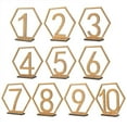 thumbnail image 2 of FRCOLOR  Set of 2 Black Table Numbers Decor Home Event Wedding Banquet, 2 of 8