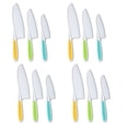 thumbnail image 1 of Knives for Kids 12-Piece Nylon Kitchen Baking Knife Set,Children's Cooking Knives Firm Grip, Serrated Edges, 1 of 7