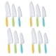 thumbnail image 1 of Cuchillos para Niños Juego de Cuchillos para Hornear de Cocina de Nailon de 12 Piezas, Cuchillos de Cocina para Niños, 1 of 7