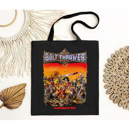 vintage Round neck Tote Bag - Bolt Thrower - War Master1991-TH4961