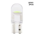 thumbnail image 2 of Kenally 10 Uds T10 168 192 2825 COB LED coche cuña estacionamiento luz lateral puerta bombilla instrumento lámpara Auto matrícula luces Bombillas para automóviles verde 2 piezas Kenally VI000621-05, 2 of 6