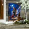 thumbnail image 3 of Holy Night Nativity Garden Flag, 3 of 5