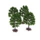 thumbnail image 3 of 4 Piezas árboles Modelo Jdín Juego de Tren Ferrocril Diseño de Paisaje quitectónico Baoblaze Mini árbol de paisaje, 3 of 8