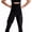 Black, variant on 3-in-1 Butt-Lifting & Body-Shaping Garment — Extreme Sweat Waist Trainer Belt Pilates Waist Support Belt Adjustable Sweat Fitness Hip Lift Slimming Body Shaping Waist Belt Yoga Abdomen Unisex