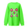 thumbnail image 4 of Kaondbfi Valentines Shirts for Women Oversized Casual Heart Graphic Sweatshirts Plus Size Long Sleeve Crewneck Pullover Tops Surprise Gifts for Your Beloved, 4 of 4
